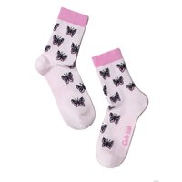 Носки Conte-kids Tip-Top Бабочки 5С-11СП (р. 16, кремовый 408)