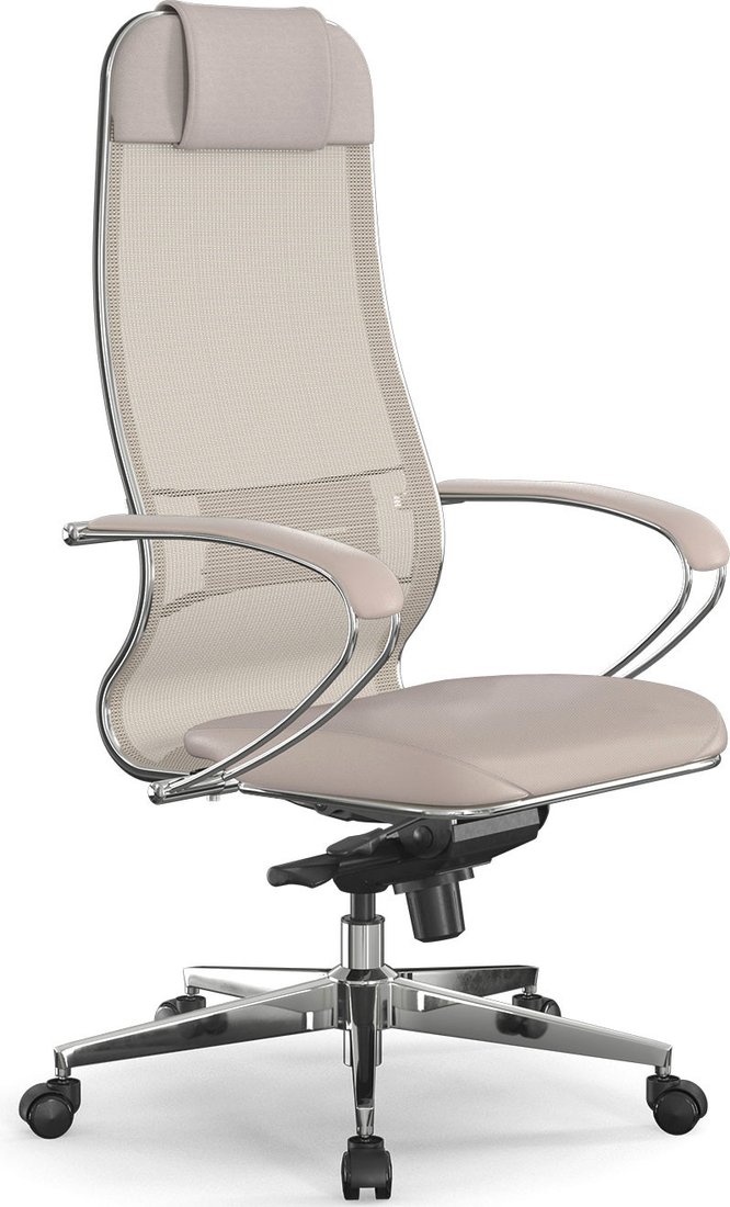 

Офисное кресло Metta Samurai Comfort S Infinity Easy Clean (светло-бежевый)