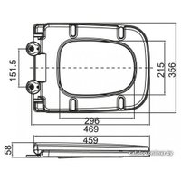 Сиденье для унитаза BelBagno BB2112SC