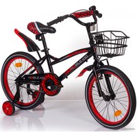 Детский велосипед Mobile Kid Slender 18 (черный/красный)