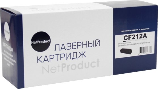 

Картридж NetProduct N-CF212A (аналог HP CF212A)