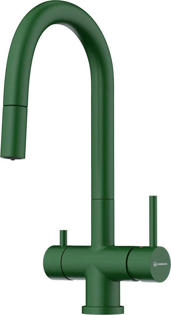 

Смеситель Omoikiri Akita-S RG (royal green)