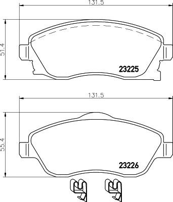 

Textar 2322501
