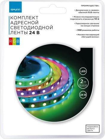 

Светодиодная лента Apeyron 10-91