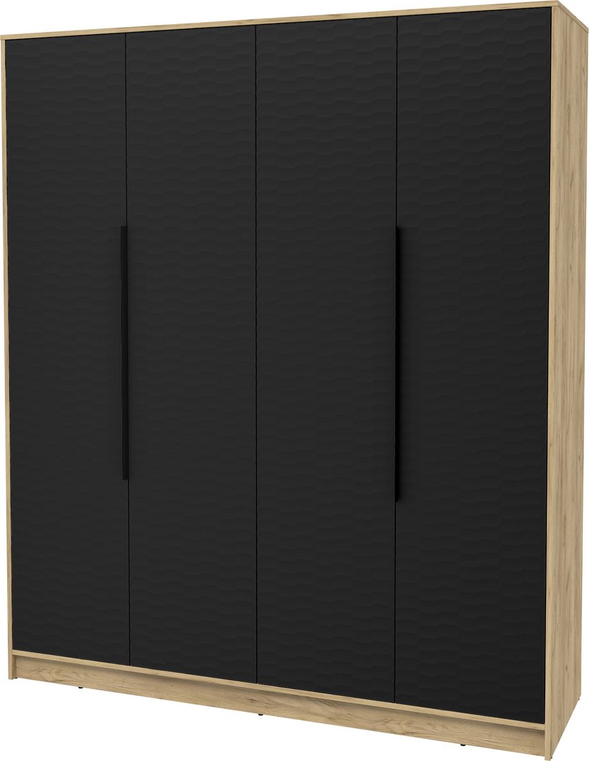 

Шкаф распашной Интерлиния Концепт Зодиак КТ-Ш4 (дуб золотой/черный)