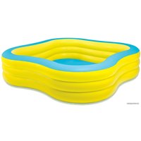 Надувной бассейн Intex Swim Center 229х56 (желтый) [57495]