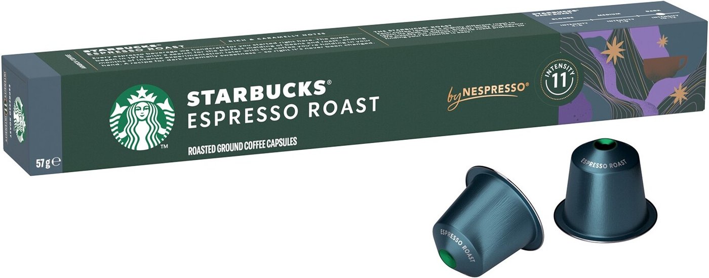 

Кофе в капсулах Starbucks Dark Espresso Roast 10 шт