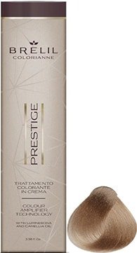 

Крем-краска для волос Brelil Professional Colorianne Prestige 10/10 ультрасветлый пепельный блонд