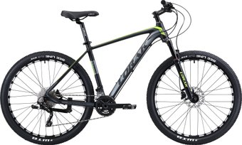 Велосипед Lorak LX500 27.5 р.19 (матовый черный/серый)