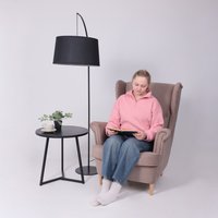 Торшер AksHome Cliff E27 (черный)