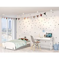 Ученический стол Polini Kids Mirum 1440 (белый)