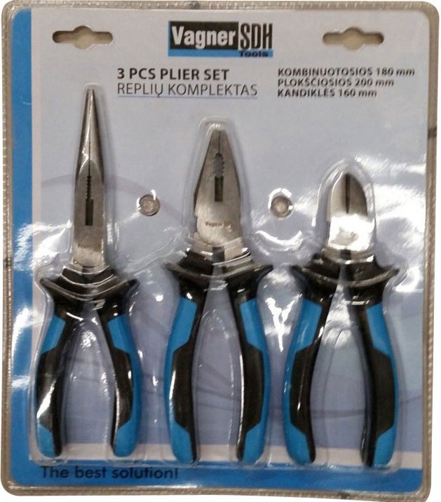

Набор пассатижей Vagner SDH 51107088 (3 предмета)