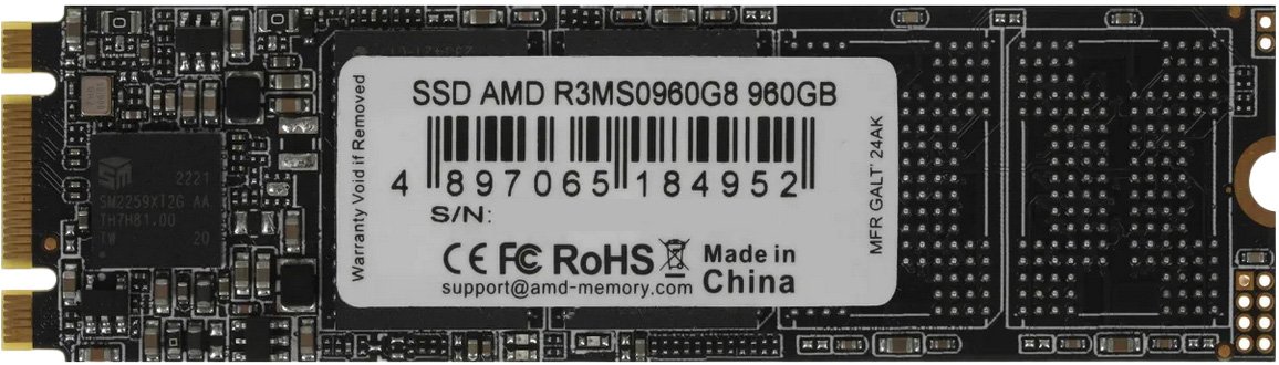 

SSD AMD Radeon R3 960GB R3MS0960G8