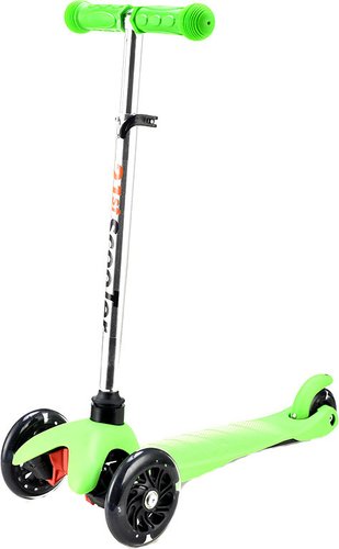 Трехколесный самокат 21st Scooter SKL-06AH (зеленый)