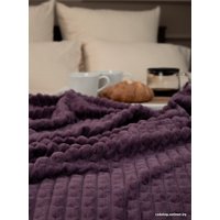 Плед Tex Republic Deco Кубики Фланель 200x220 93423 (сиреневый)