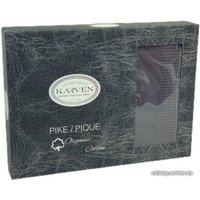 Плед Karven Dantelli Waffle Pike Евро 200x220 Р 931 (темно-серый)