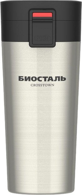 

Термокружка БИОСТАЛЬ Crosstown NMТ 400мл (стальной)