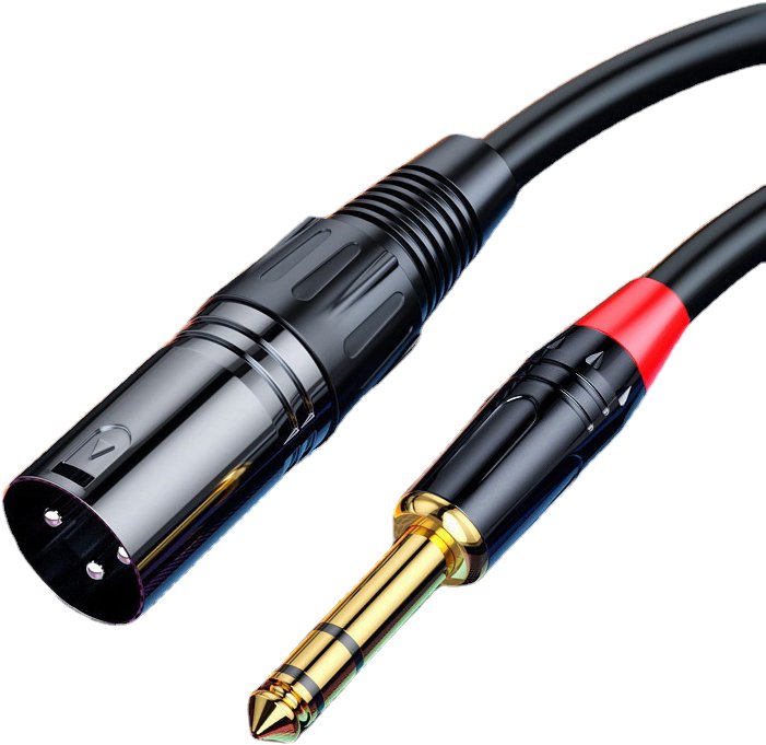 

Кабель USBTOP Jack 6.35 мм - XLR (M-M, 10 м, черный)