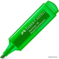 Текстовыделитель Faber Castell Textliner 154663 (флуоресцентный зеленый)