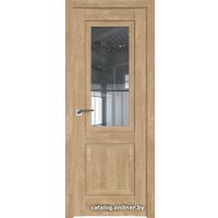 Межкомнатная дверь ProfilDoors 2.88XN L 60x200 (каштан натуральный, стекло прозрачное)