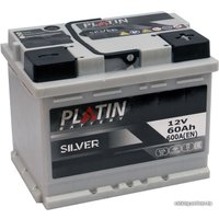 Автомобильный аккумулятор Platin Silver R+ (60 А·ч)