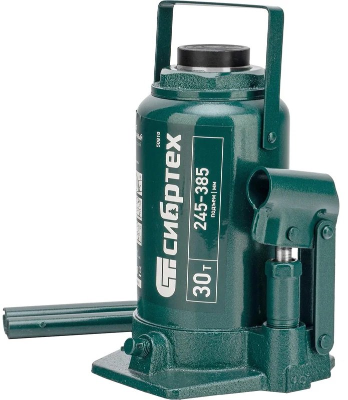 

Бутылочный домкрат СибрТех 50810 30т