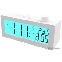 Настольные часы Ritmix CAT-111 (белый)