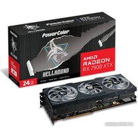 Видеокарта PowerColor Hellhound AMD Radeon RX 7900 XTX 24GB GDDR6 RX 7900 XTX 24G-L/OC