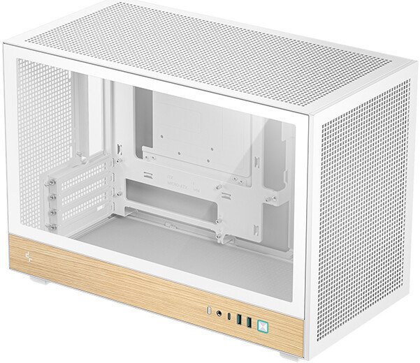 Корпус DeepCool CH260 Wood WH R-CH260-WHNWM0-G-1