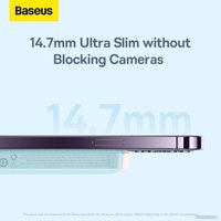 Внешний аккумулятор Baseus Magnetic Mini Air Wireless Fast Charge Power Bank 20W 6000mAh (голубой)