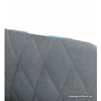 Стул Гальваник Диаманте Лофт (эмаль черный муар/Catania Silver/Willy Mint)