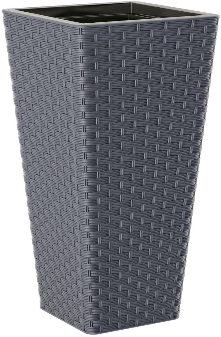 Кашпо Form-Plastic Rattana Slim FP-3910-014 (антрацитовый)