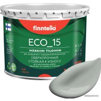 Краска Finntella Eco 15 Poly F-10-1-3-FL053 2.7 л (серо-зеленый)