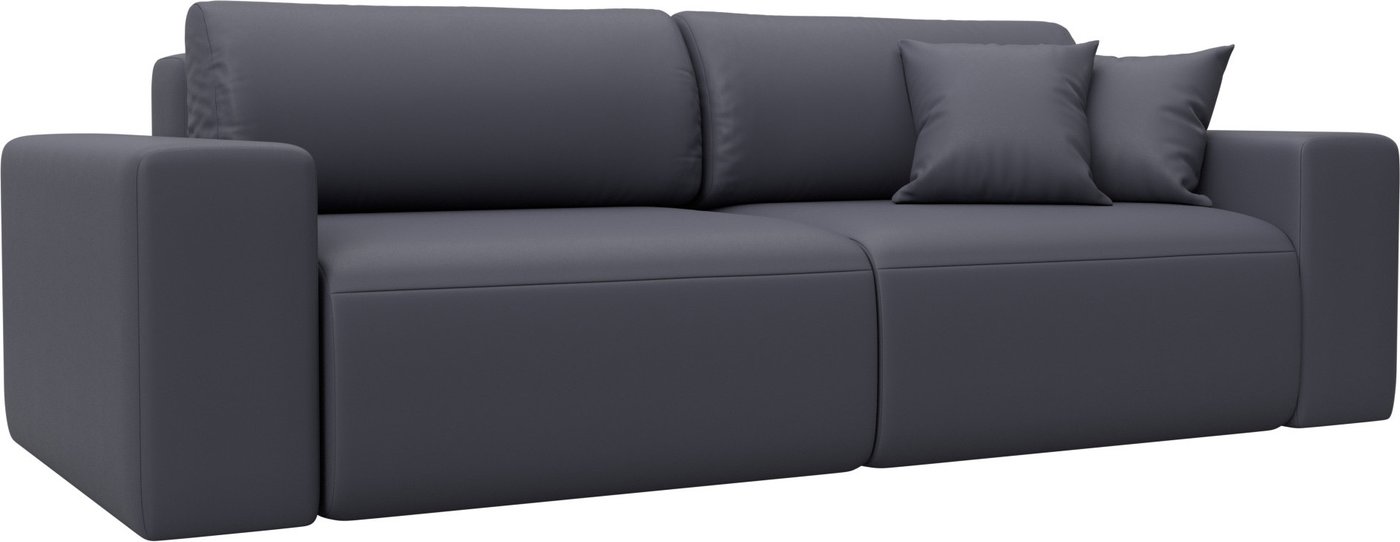 

Диван Лига диванов Лига-036 НПБ Классик 127653 (экокожа Grifon 15 серый)