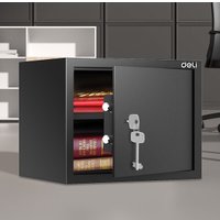 Мебельный сейф Deli ET560 (черный)