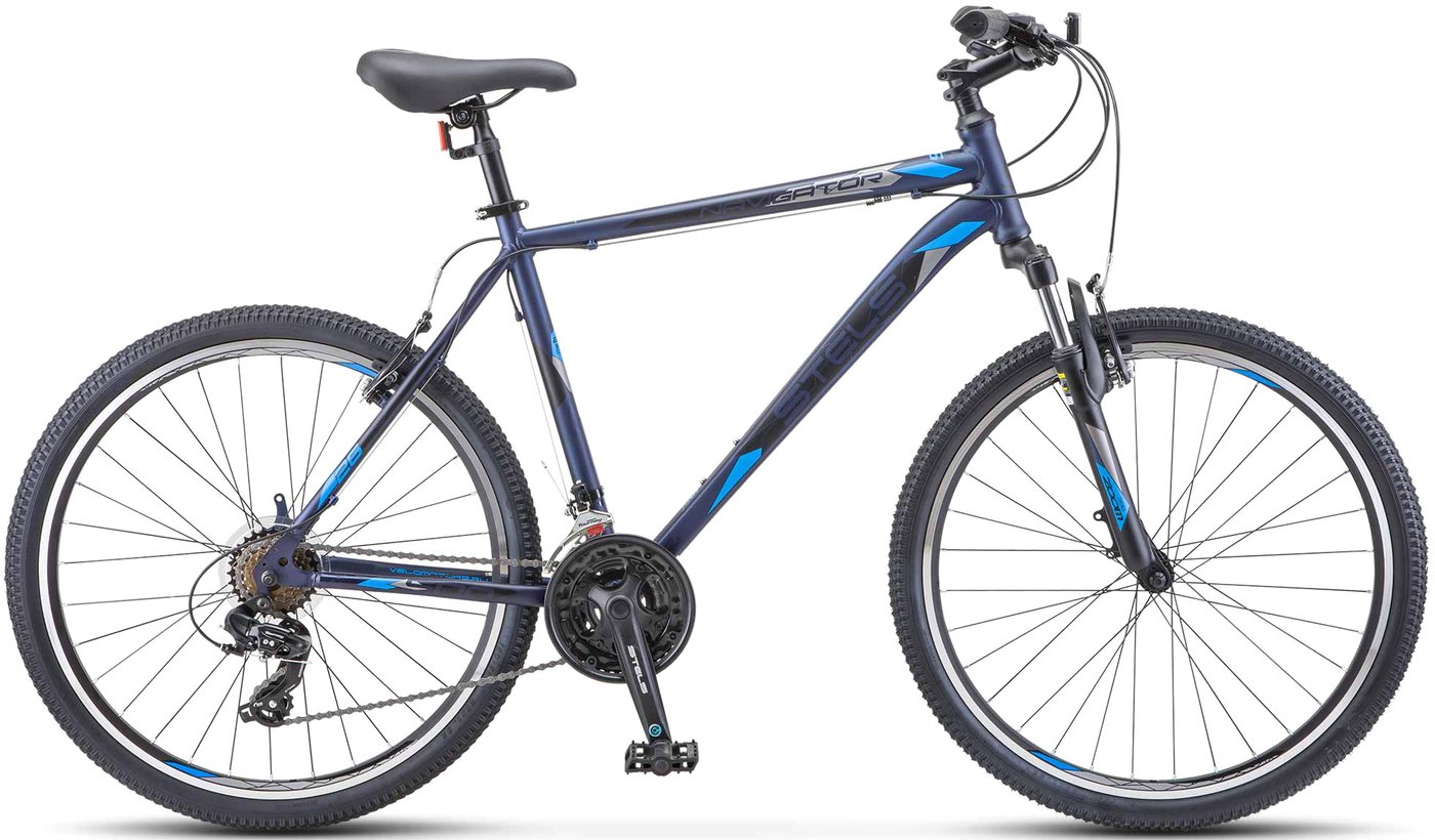 

Велосипед Stels Navigator 500 V 26 V020 р.18 2023 (темно-синий/голубой)