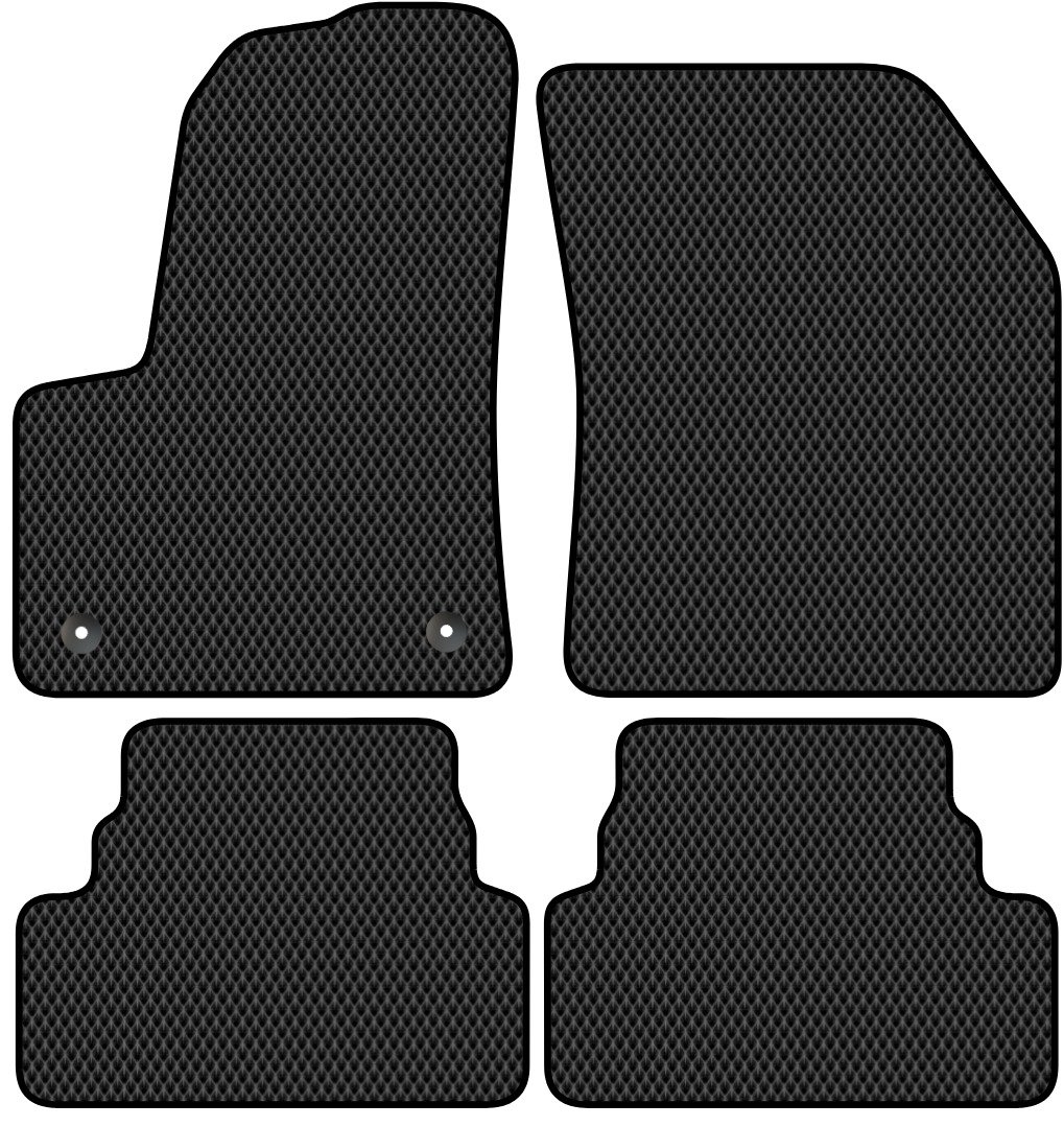 

Комплект ковриков для авто Alicosta Peugeot 3008 II (suv) 2016 - Н.В. (черный, ромб)