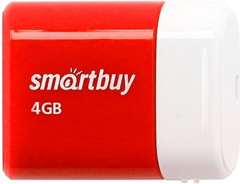 USB Flash SmartBuy Lara 4GB (красный)
