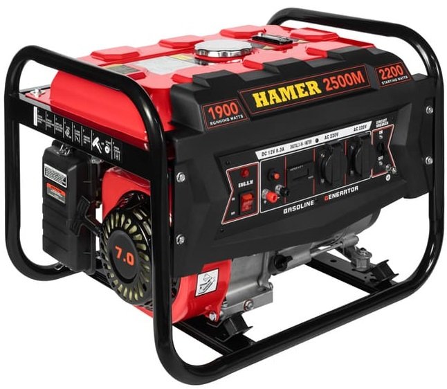 

Бензиновый генератор Hamer 2500M