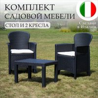 Набор садовой мебели Stefanplast Akita set AKTC12AN