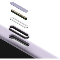 Чехол для телефона Ringke Silicone Magnetic для iPhone 17 (Light Purple)
