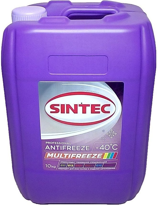 

Антифриз Sintec Multifreeze 10кг