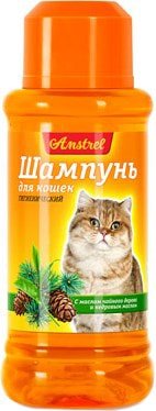 Amstrel для кошек с маслом чайного дерева и кедровым маслом 320 мл