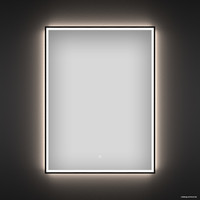  Wellsee Зеркало с фронтальной LED-подсветкой 7 Rays' Spectrum 172201120, 40 х 65 см (с сенсором и регулировкой яркости освещения) в Бресте