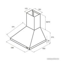 Кухонная вытяжка Schtoff Haus 60 (черный)