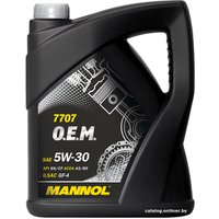 Моторное масло Mannol O.E.M. for Ford Volvo 5W-30 5л