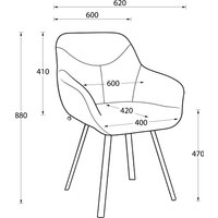 Стул Мамадома Romeo smile 360 (b22 Grey Lux/черный)
