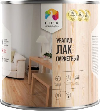 LIDA Уралид Паркетный (глянцевый, 2.4 л)