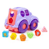 Сортер Полесье Оранжевая корова Автомобиль 91727 в Гомеле