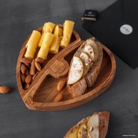 Менажница S.Wood Сердце